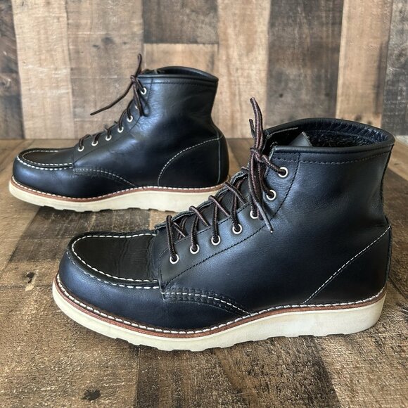 Red Wing 3373 Moc Toe Work Boots Womens 9 B - Picture 10 of 12